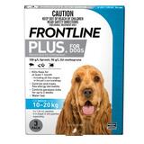 Frontline Plus Medium Dogs 10-20kg 22 to 44lbs 6 pack