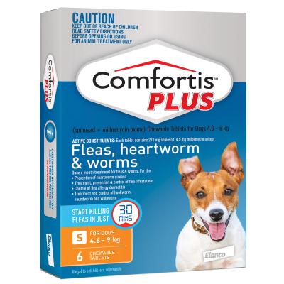 Comfortis Plus / Trifexis Small Dogs 4.6-9kg 10 to 20lbs 6 pack 1