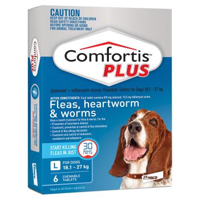 Comfortis Plus / Trifexis Large Dogs 18-27kg 40 to 60lbs 6 pack 1