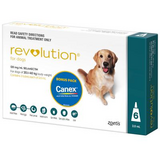 OUT OF STOCK Revolution Large Dogs 20 - 40kg  44 - 88lbs 6 pack 1