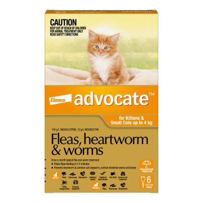 Advocate Cats and Kittens upto 9lbs upto 4kg 3 pack 1