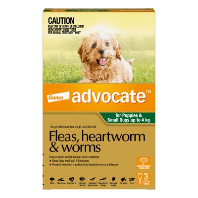 Advocate Dogs and Puppies upto 9lbs upto 4kg 3 Pack 1