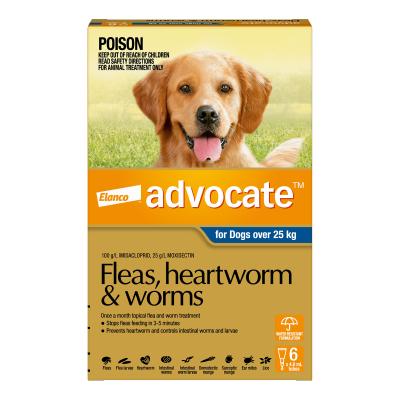 Advocate X Large Dogs 55 to 90lbs 25-40kg 3 pack 1