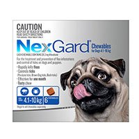 Nexgard Medium Dogs 4.1 - 10 Kg 9 to 22lbs 3 pack 1