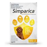 Simparica for Puppies 1.3 - 2.5kg up to 5.5 lbs 3 Pack 1