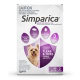 Simparica for Toy dogs 2.6 - 5kg 5.5 - 11lbs 3 Pack 1