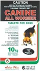 Canine allwormer 10kg up to 22 lbs 6 tabs 1